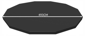 КРЫШКА ДЛЯ БАССЕЙНА BESTWAY 488CM 58249