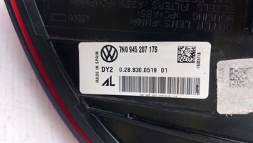 Volkswagen Sharan LIFT 15r-> фонарь задний левый BYDGOSZCZ