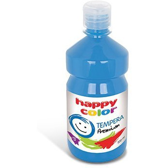 Farba TEMPERA Premium 500ml błękitna HAPPY COLOR H