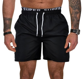 HN011 r. M SPODENKI KĄPIELOWE KRÓTKIE SZORTY PLAŻOWE