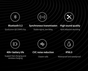 SOUNDMAGIC TWS50 G2 2022 APTX BOGATE BRZMIENIE