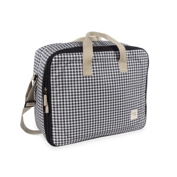 WALIZKA TORBA WALKING MUM VICHY BLACK