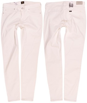 LEE spodnie WHITE jeans regular JODEE _ W29 L31