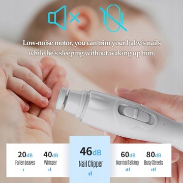 Машинка для стрижки ногтей 2-в-1 для детей.