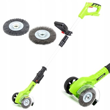 4GARDEN AUC10 ЩЕТКА ДЛЯ ЧИСТКИ ШВОВ Брусчатки 20В