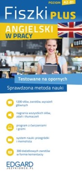 Fiszki PLUS. Angielski. W pracy. EDGARD
