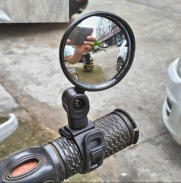 ВЕЛОСИПЕДНОЕ ЗЕРКАЛО ДЛЯ РУЛЯ ВЕЛОСИПЕДНОГО РУЛЯ 75 ММ, РЕГУЛИРУЕМОЕ КРУГЛОЕ