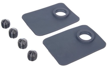 Uchwyt Pochwyt Antaba Furtki Bramy Pojedyńczy 1200mm Stal Nierdzewna Czarny