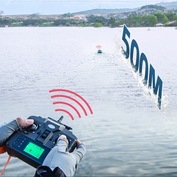 ЛОДКА ДЛЯ ПРИВИВКИ R18GPS RC ЛОДКА GPS 500 м 12000 мАч С 3 КОНТЕЙНЕРАМИ