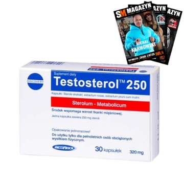 MEGABOL TESTOSTEROL 30 KAPS PODNIEŚ TESTOSTERON