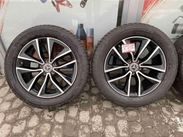 4 X ALU DISKY KOLA MERCEDES BENZÍN 5 112 R 18 A2234012900 BRIDGESTONE 255 50 R18
