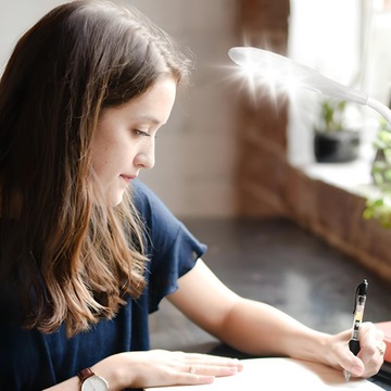 LAMPKA BIURKOWA LED BIURKO LAMPA 256 KOLORÓW RGB