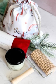 Эко-подарок Корпоративный рождественский набор Косметическая коробка для расслабляющего массажа