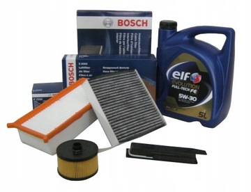 DACIA DUSTER I 13-18 1.2 TCE FILTRY PACKET KOMPLET