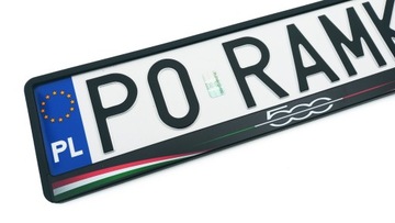 ФИАТ 500 500L 500X рамка номерного знака