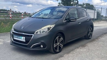 Peugeot 208 I Hatchback 5d Facelifting 1.2 PureTech 110KM 2015 Peugeot 208 Raty 1.2 benz 110KM GT-LINE Pol skora Klimatronic led Gwaran, zdjęcie 1
