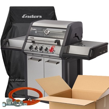 Grill gazowy Enders Monroe PRO 3 SIK Turbo (837633) + Pokrowiec + ReduktorM