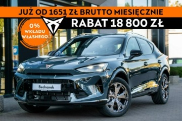 Cupra Formentor Crossover 1.5 TSI 150KM 2026 Cupra Formentor 1.5 TSI 150 KM Dostępny od ręki!