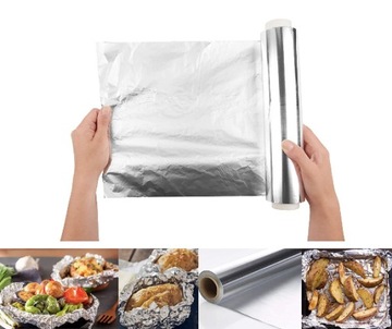 Folia aluminiowa CATERING gruba gastronomiczna 30cm x 60m 0,8kg