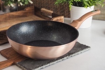 ГРАНИТНАЯ СКОВОРОДА ВОК 28см BERLINGERHAUS BH-1512