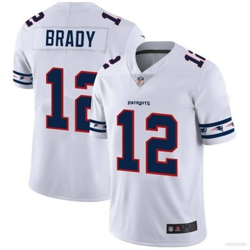 Gorące koszulki New England Patriots Brady T Shirt Logo Edition