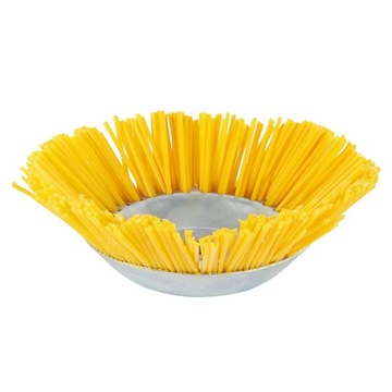 Дисковый триммер с металлической щеткой и аксессуарами.