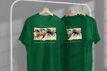 ФУТБОЛКА ДЕТСКАЯ ЛОШАДИ 140 СУПЕР КАЧЕСТВО