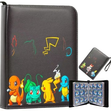 ALBUM segregator na 900 KART POKEMON z uchwytem