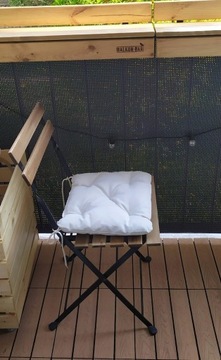 Премиальная балкона покрывает 0,8x7m Battan Balcony Mat для террасы антрацит UV+