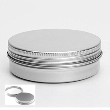 Pojemnik aluminiowy na krem, maść, ozdoby - 75ml - produkcja EU