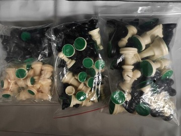 Фигуры Reess в королевском шахматном стиле диаметром 65 мм