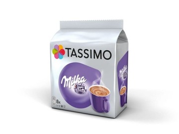 Шоколадные капсулы для эспрессо-машины Tassimo Milka Горячий шоколад 8 шт.