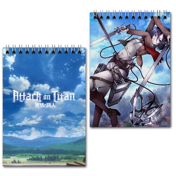 Notatnik A6 z kalendarzem - Attack on Titan