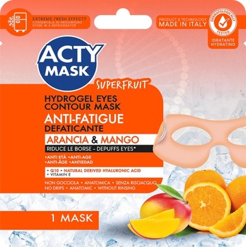 Acty Mask maseczka na zmęczoną skórę wokół oczu