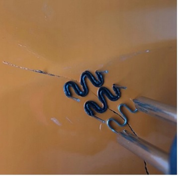 Zszywki do spawania plastiku RS 28 duża fala 500 szt