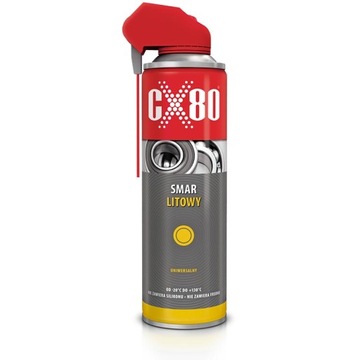 CX80 SMAR LITOWY 500ml uniwersalny DUO SPRAY