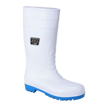 Buty But Wellington S5 Total Safety Biały 43