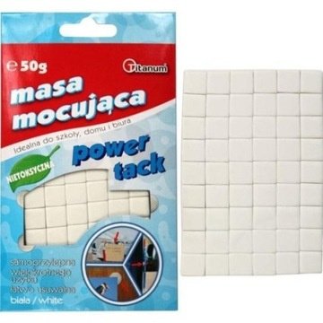 Masa Mocująca 50g Biała Titanum *8902*