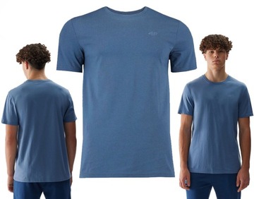 4F KOSZULKA MĘSKA T-SHIRT BAWEŁNA M1154 r.S