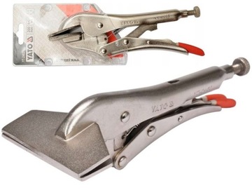 ЗАЖИМЫ YATO С ШИРОКИМИ ГУБКАМИ 200 ММ