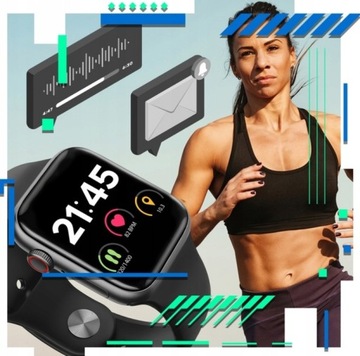 Часы SMARTWATCH SMARTBAND Шагомер для измерения сердечного ритма AMOLED Индукционный