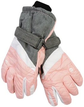 YO RĘKAWICE ZIMOWE ŚNIEG NARTY /20cm/ 140-146 C55T