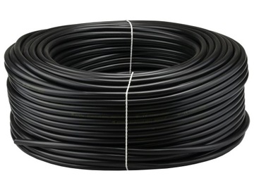 Kabel przewód linka H05VV-F OWY 3x1mm2 czarny 100m
