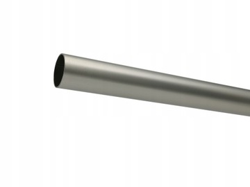 RURA DRĄŻEK METALOWY do karnisza kolor satyna fi 19 mm 240 cm