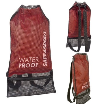 Plecak wodoszczelny szybkoschnący worek mesh red