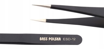 ZESTAW PĘSET PINCET METALOWYCH 10 SZT PĘSETA PINCETA PĘSETY ANTYSTATYCZNE