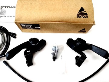 НОВЫЕ манетки SUNTOUR X-1, 7-ступенчатые, индекс SL-X102-R7/L, винтажные, NOS