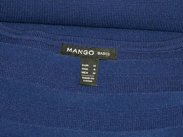 MANGO Basic DZIANINA ołówkowa sukienka MINI 36 38
