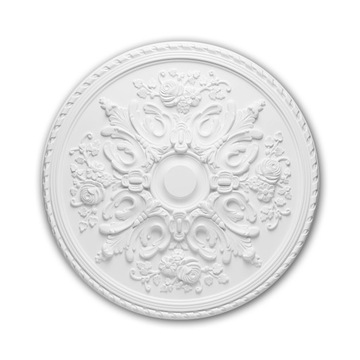 Profhome 156025 Rozeta sufitowa sztukateria Ø 82