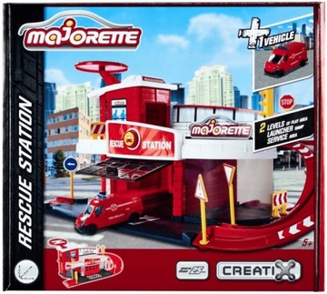 Спасательная станция MAJORETTE Creatix + 1 автомобиль
